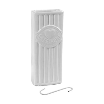 UMIDIFICATORE CON RILIEVI IN CERAMICA COLORI ASSORTITI 8X4X20CM  