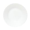 PRIMA PIATTO FONDO IN VETRO TEMPERATO BIANCO 23 CM