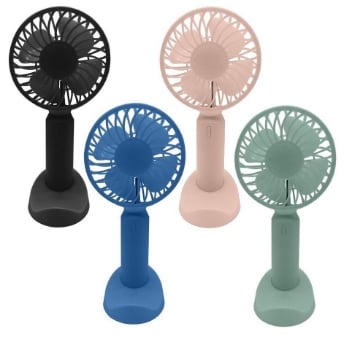 HIGH-TECH MINI VENTILATORE WIRELESS RICARICABILE IN COLORE ASSORTITO
