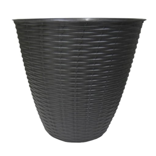 BAMA PORTAVASO PAGLIA 14CM ANTRACITE