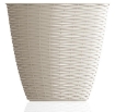 PORTAVASO PAGLIA D14XH13 CM IN COLORAZIONE PANNA 1,2 LT OKX