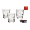 BORMIOLI DIAMOND BICCHIERE ACQUA 3PZ TRASPARENTE