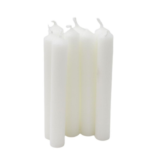 CANDELE STEARICHE IN ASTUCCIO DA 8 PEZZI