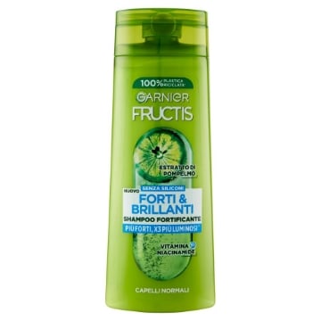 GARNIER FRUCTIS SHAMPOO PIU FORTI X3 PIU LUMINOSI 250 ML  PER CAPELLI NORMALI ESTRATTO DI POMPELMO 