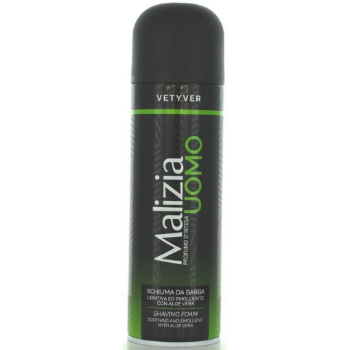MALIZIA SCHIUMA DA BARBA VETYVER 300 ML LENITIVA ED EMOLLIENTE CON ALOE VERA