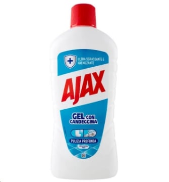 AJAX DETERSIVO PAVIMENTI GEL CON CANDEGGINA E PINO IGIENIZZANTE 950 ML 