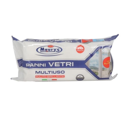 Salviettine umidificate Green Shield per vetri e finestre, 70 pezzi