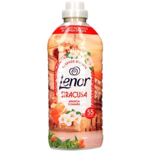 LENOR AMMORBIDENTE SIRACUSA PROFUMO AUTENTICO DI LUNGA DURATA ARANCIA E ZAGARA 55 LAVAGGI 1.155 LT OKX