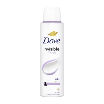 DOVE DEODORANTE INVISIBLE FRESH 48H DI PROTEZIONE ANTI ALONI BIANCHI 150 ML OKX