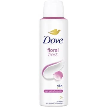 DOVE DEODORANTE FRESCHEZZA FLOREALE 48H DI PROTEZIONE FRAGRANZA A LUNGA DURATA 150 ML OKX