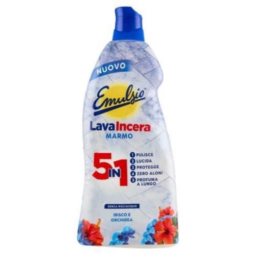 EMULSIO LAVAINCERA MARMO 5 IN 1 SENZA RISCIACQUO IBISCO E ORCHIDEA 875 ML OKX