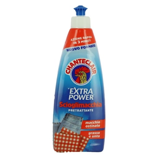CHANTECLAIR EXTRA POWER SCIOGLIMENTO MACCHIE AZIONE RAPIDA IN 3 MINUTI PER MACCHIE OSTINATE GRASSO UNTO 500 ML 