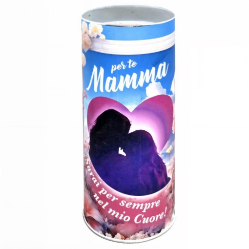 CERO VOTIVO MAMMA 58X13 CM CON SCRITTA SARAI PER SEMPRE NEL MIO CUORE 