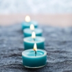 TEA LIGHT IN SET DA 10 PEZZI ALL' OCEANO