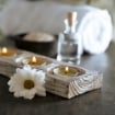 TEA LIGHT IN SET DA 10 PEZZI ALLA VANIGLIA