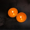 TEA LIGHT IN SET DA 10 PEZZI AGLI AGRUMI