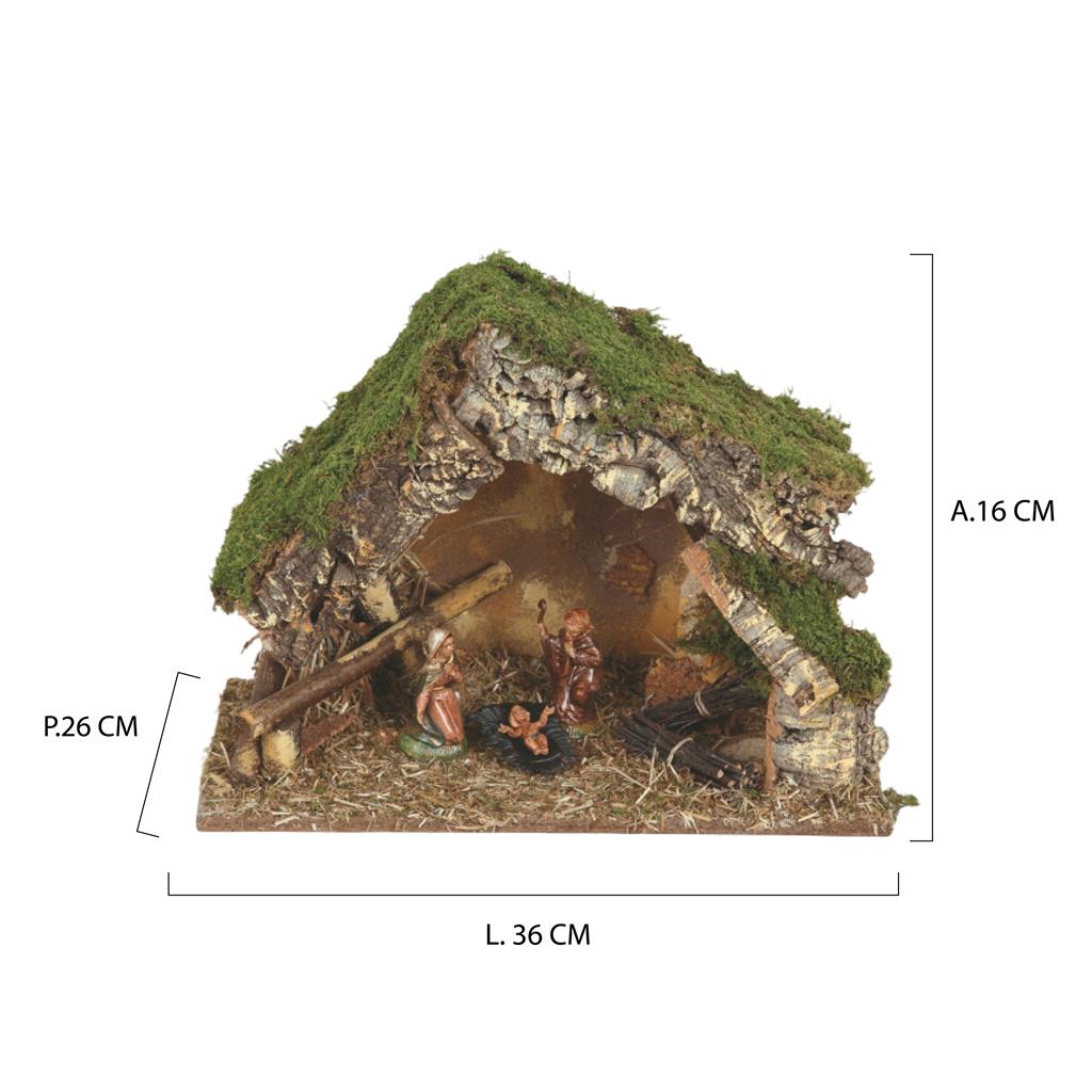 Kit 11 Personaggi Presepe FADEDA 10cm - Accessori Culla Natale Offerta