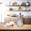 MAURY'S SET 6 TAZZINE DA CAFFE' CON DECORAZIONI NATALIZIE DIMENSIONI 6 X 5H CM OKX