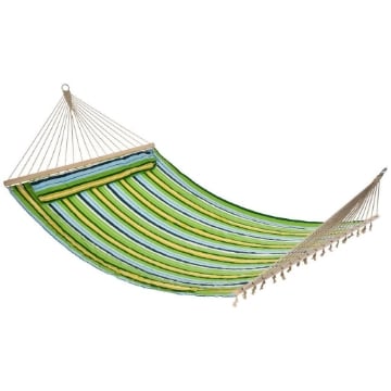 AMACA DA GIARDINO SENZA CUSCINO REMOVIBILE PORTATA MASSIMA 150KG 400 X 140CM 