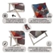 MAURY'S POLTRONA RELAX MAURYTCHWORK COMODONA IN LEGNO 3 POSIZIONI CON CUSCINO IMBOTTITO USATO COME NUOVO