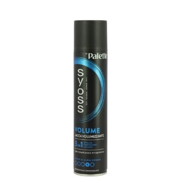 SYOSS BY PALETTE VOLUME LACCA VOLUMIZZANTE CON COMPLESSO VITAMINICO - TENUTA DI LUNGA DURATA 3IN1 STYLING 300 ML OKX