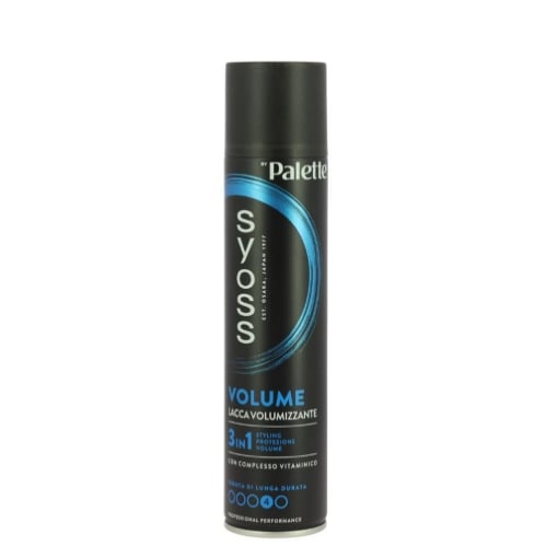 SYOSS BY PALETTE VOLUME LACCA VOLUMIZZANTE CON COMPLESSO VITAMINICO - TENUTA DI LUNGA DURATA 3IN1 STYLING 300 ML OKX