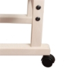 INDOSSATORE APPENDIABITI DA CAMERA PRATIC LEGNO DI FAGGIO BIANCO 44 X 25 X 98 H USATO COME NUOVO