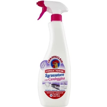 CHANTECLAIR FORZA & IGIENE SGRASSATORE CON CANDEGGINA BOUQUET FIORITO 625 ML - DETERGE E RIMUOVE GERMI E BATTERI OKX