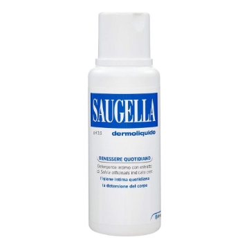 SAUGELLA DETERGENTE INTIMO PH 1,5  CON ESTRATTO DI SALVIA OFFICINALIS PER BENESSERE QUOTIDIANO 250 ML OKX