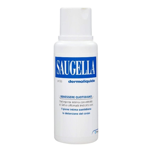 SAUGELLA DETERGENTE INTIMO PH 1,5  CON ESTRATTO DI SALVIA OFFICINALIS PER BENESSERE QUOTIDIANO 250 ML OKX