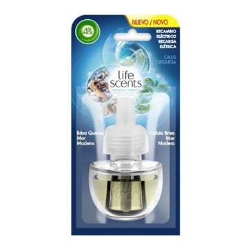 AIR WICK DEODORANTE ELETTRICO PER AMBIENTI RICARICA 19 ML PROFUMAZIONE OASIS TURQUESA OKX