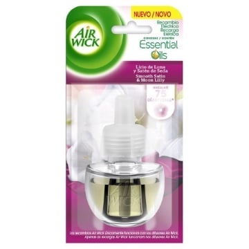 AIR WICK DEODORANTE ELETTRICO PER AMBIENTI RICARICA 19 ML PROFUMAZIONE GIGLIO DI LUNA OKX