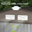 CASETTA DA GIARDINO IN METALLO CON PRESE D'ARIA E DOPPIA PORTA SCORREVOLE, 2.1X1.3M, MARRONE