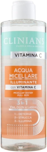 CLINIANS ACQUA MICELLARE ILLUMINANTE ALLA VITAMINA C 400 ML 
