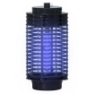 LAMPADA ANTIZANZARE ELETTROINSETTICIDA CON LUCE UV PER INTERNO ED ESTERNO 11X11X26 CM NERO