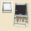 LAVAGNA PER BAMBINI CON CAVALLETTO 3 IN 1 E 2 CONTENITORI, ETÀ 3-8 ANNI, 54X46.5X93CM, VERDE