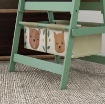 LAVAGNA PER BAMBINI CON CAVALLETTO 3 IN 1 E 2 CONTENITORI, ETÀ 3-8 ANNI, 54X46.5X93CM, VERDE