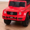 MACCHINA A SPINTA PER BAMBINI 12-36 MESI CON LICENZA MERCEDES, TETTUCCIO E MANIGLIA, 85.5X40.5X95 CM, ROSSO