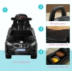 MACCHININA PER BAMBINI CAVALCABILE CON VOLANTE, FARI E MUSICHE INTEGRATE, IN PP E METALLO, 63.5X28X36 CM, NERO