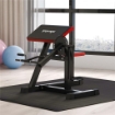 PANCA ROMANA 2 IN 1 PER CURL E TRICIPITI CON SEDILE A 5 LIVELLI E 25 REGOLAZIONI NERO