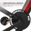 PANCA ROMANA 2 IN 1 PER CURL E TRICIPITI CON SEDILE A 5 LIVELLI E 25 REGOLAZIONI NERO