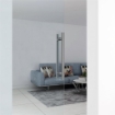 PORTA SCORREVOLE IN VETRO TRASPARENTE PER INTERNI, 210X75CM