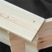 SABBIERA PER BAMBINI CON SEDILI E COPERTURA ETÀ 3-8 ANNI 139.5X139.5X21.5 CM COLORE LEGNO