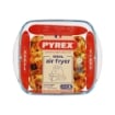 PYREX TEGLIA QUADRATA DI VETRO COMPATIBILE CON FRIGGITRICE AD ARIA MAX 350° DIMENSIONI 20 X 17 X 5,6 CM OKX