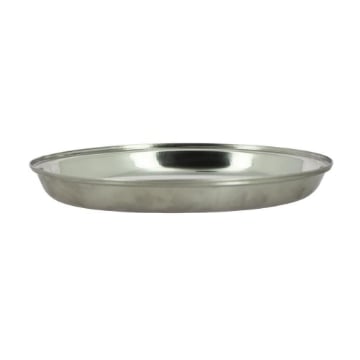 MAURY'S VASCHETTA OVALE REALIZZATA IN ACCIAIO INOX DA 30 CM 