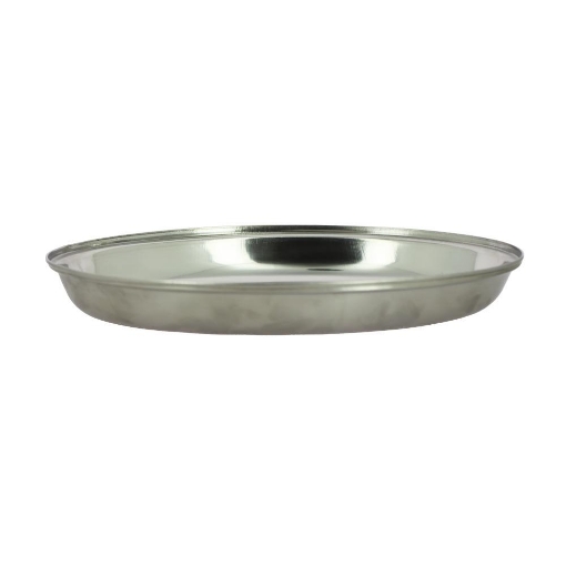 MAURY'S VASCHETTA OVALE REALIZZATA IN ACCIAIO INOX DA 30 CM 