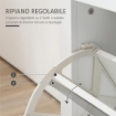 SCARPIERA SLIM 2 CASSETTI A RIBALTA E RIPIANO REGOLABILE PER 12 PAIA DI SCARPE, 79X23X90.5 CM, BIANCO