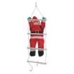 BABBO NATALE DA ARREDO ESTERNO TESSUTO IMPERMEABILE SU SCALA DIMENSIONI 28 X 103 CM OKX
