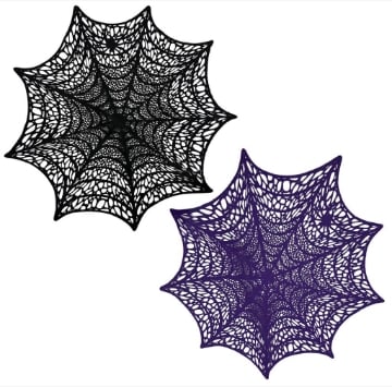 MAURY'S TOVAGLIETTE RAGNATELA HALLOWEEN DIMENSIONI 45 X 45 CM COLORE ASSORTITO
