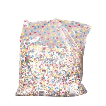 BUSTA CORIANDOLI COLORATI PER CARNEVALE DA 400GR